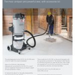 NILFISK VHS 120 – ALL IN ONE VACUUM – INDUSTRIAL